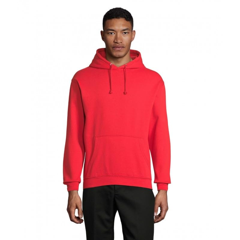 Sweat à capuche Condor XS rouge vif idéal pour le sport et les loisirs