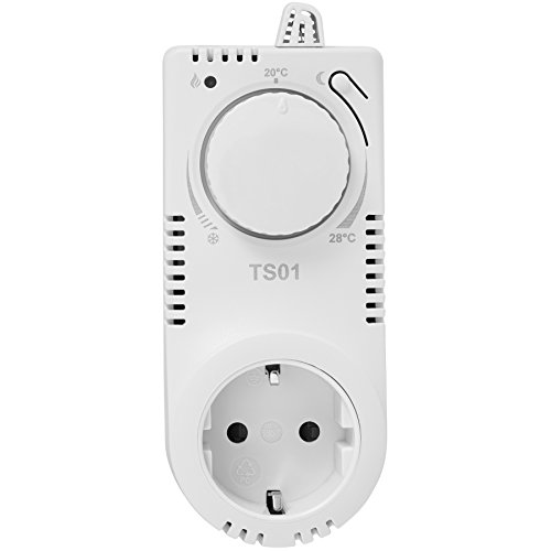 Preisvergleich Produktbild Steckdosen-Thermostat Thermo-Schaltsteckdose Raumthermostat - diverse Modelle - (TS01 / Nr. 402846)