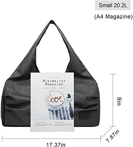 Y.u.m.c. Travel Yoga Gym Bag For Women, Carrying Workout Gear, Makeup, And Accessories, Shoe Compartment And Wet Dry Storage Pockets（Medium，Hb） #TOP2