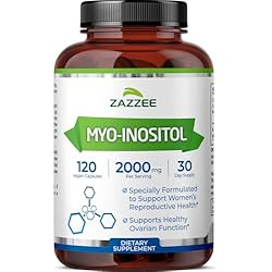 Myosotisページ Amazon.com: Zazzee Myo-Inositol Capsules and USDA Organic