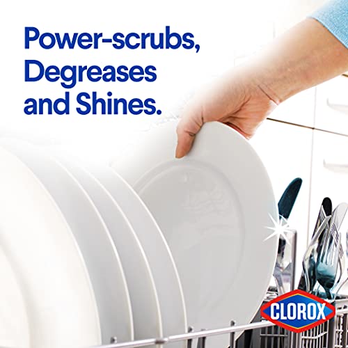 Clorox Triple Action Dishwasher Detergent Pacs, 16 Count Dishwashing Pacs, Fresh Scent Weekly