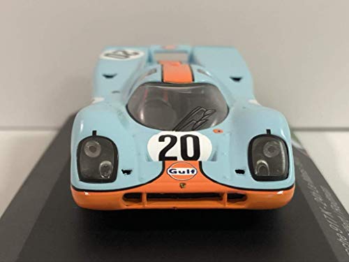 Miniatura CMR Porsche 917 K Gulf 1:43 Azul Claro/ Naranja miniatura 2