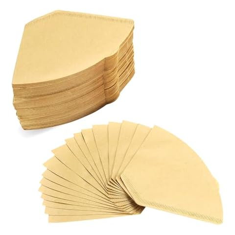 Hfdpsmw Cone Coffee Filters (Natural Unbleached,100) 1 Cover