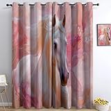 【Occasion】Ces rideaux au design moderne s’adaptent à tous les styles de décoration et conviennent à toutes les saisons. Parfaits comme cadeau pour la famille et les amis, ils égayent immédiatement votre intérieur et sont idéaux pour salon, chambre, chambre d’enfant, salle à manger, cuisine ou studio