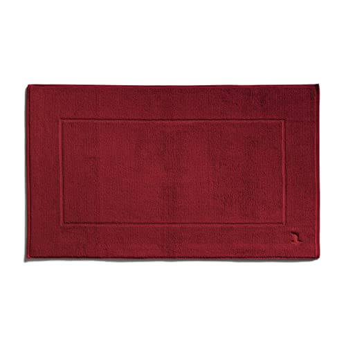 Möve Bath mat Superwuschel Badematte, Rubin, 60 x 100 cm, Baumwolle, Ruby