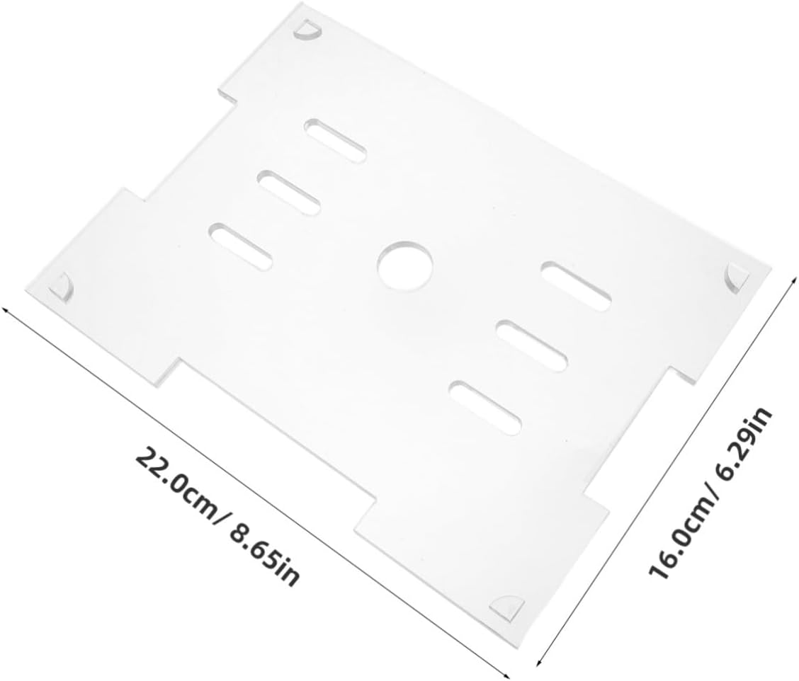 Acrylic Aquarium Cover Fish Tank Lid Easy Installation Design Resistant to Warping and Cracking Suitable for Fish and Reptile Tanks and Escapes