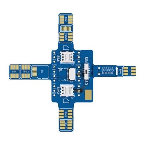TOWARDSNAN Placa de señales para smartphone, tarjeta simple y doble, detección de tarjetas de teléfono, medición de alta precisión