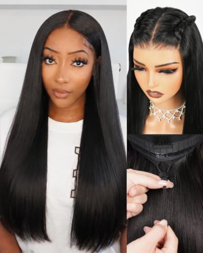 Image of Arabella 6x5 HD Lace Glueless Wigs Human Hair Silky Straight Wig 20 Inch
