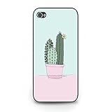  Stuning iPhone 5/5s/SE Phone Case Cactus Illustration Print Phone Molded Cover for iPhone 5/5s/SE