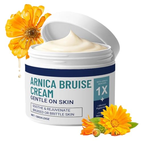 YOOJ 120g Arnica Cream Natural Formula for Bruising and Swelling Fast Healing Bruise Cream Soothing Pain Relief Ointment Suitable for All Skin Types
