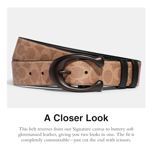 Coach40MM Sculpted C Belt4