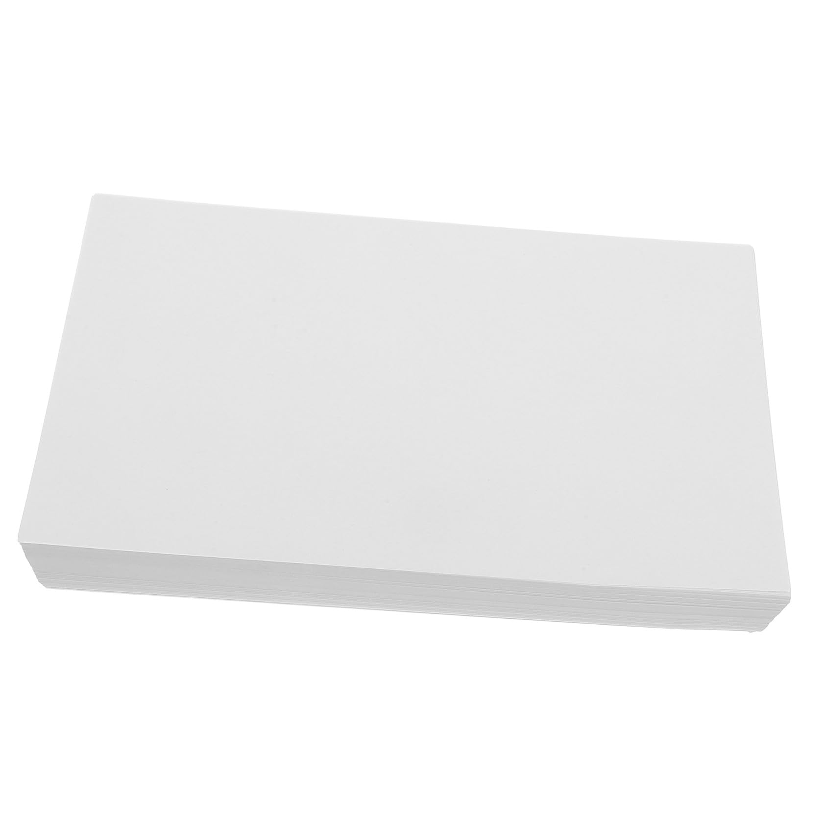 PACKOVE 500 Blatt Weißes Multifunktionspapier Dickes Kopierpapier für Drucker Praktisches Blanko Schreibpapier für Büro und Bastelprojekte