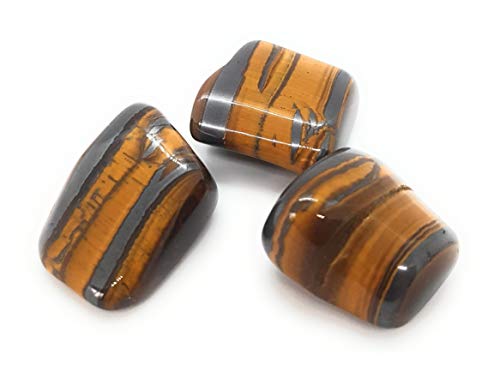 Pierres Oeil de TIGRE, Pierre Méditation, (3 pierres OEIL DE TIGRE) Cover