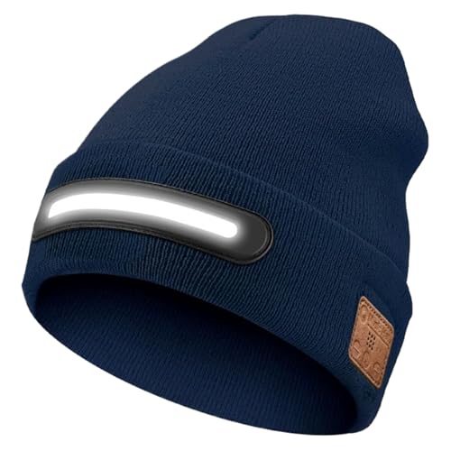 Generic - Bonnet Sans Fil,Sécurité Rechargeable - Bonnet Sans Fil avec Lampe Frontale | Pour Petit Ami Adolescents Hommes Femmes Filles Salle De Sport Voyage Navette Randonnée Cyclisme