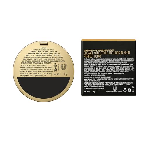 Image of Lakme Showstopper Collection Rouge Bloom Setting Powder Almond - 12g (Pack of 2)