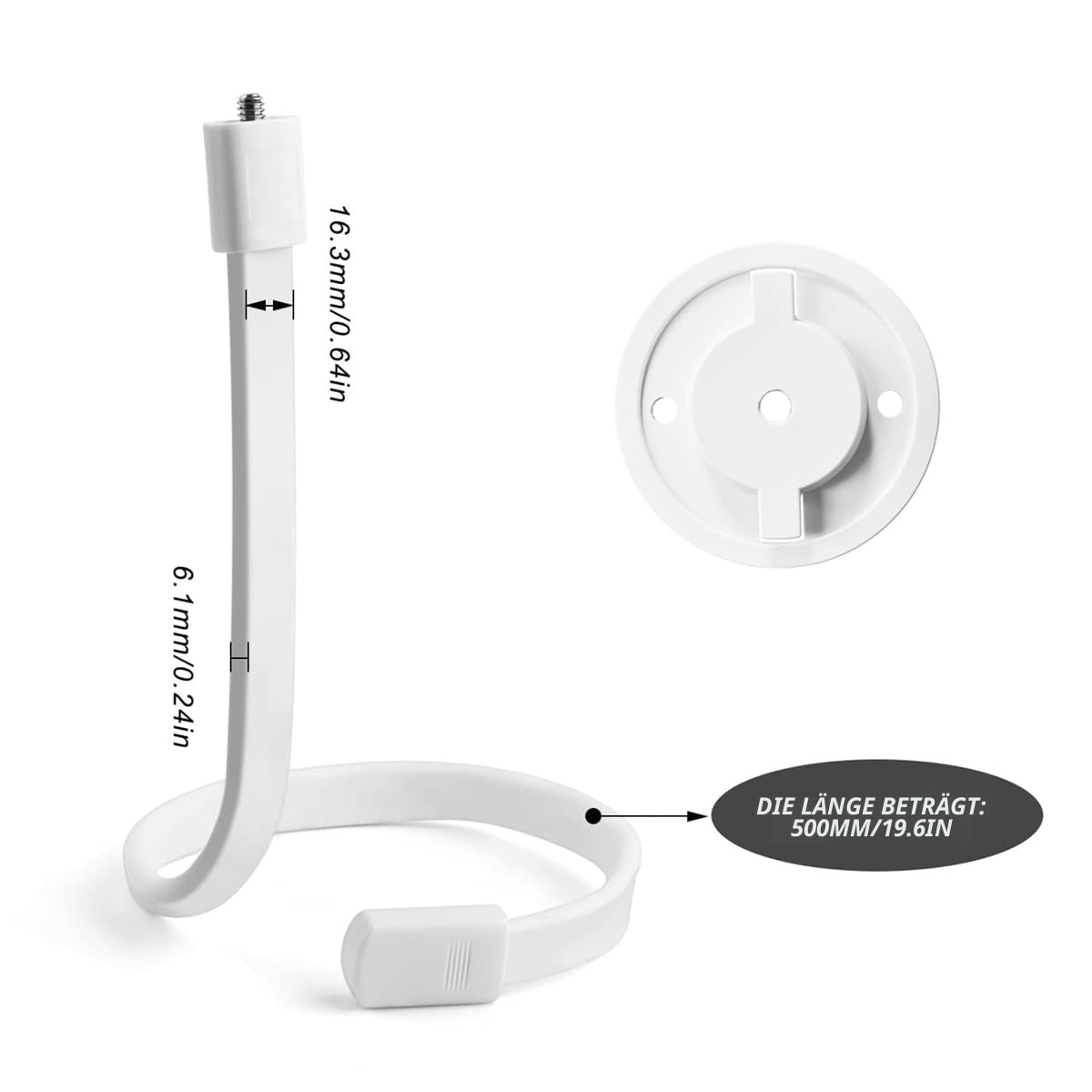 Baby-Monitor-Halterung kompatibel mit TP-Link Tapo Pan/Tilt C200/C210/C211/C212/C220/C225 Kamera Halterung für Flexible Sicherheitskamera