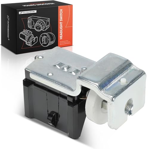 A-Premium Headlight Switch Instrument Panel Headlamp Dimmer Switch Compatible with Ford F150, F250, F350, E-150 E-250 E-350 Econoline, E-550 Super Duty, Ranger, Bronco & Mazda Navajo & Mercury Topaz