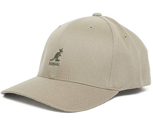 [カンゴール] キャップ Wool Flexfit Baseball ウール フレックスフィット ベールボール (ベージュ, L-XL)