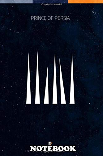 Notebook: Prince Of Persia Minimal Videogame Poster , Journal for Writing, College Ruled Size 6" x 9", 110 Pages