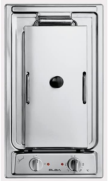 Close-up of ELBA E30-610X fryer controls