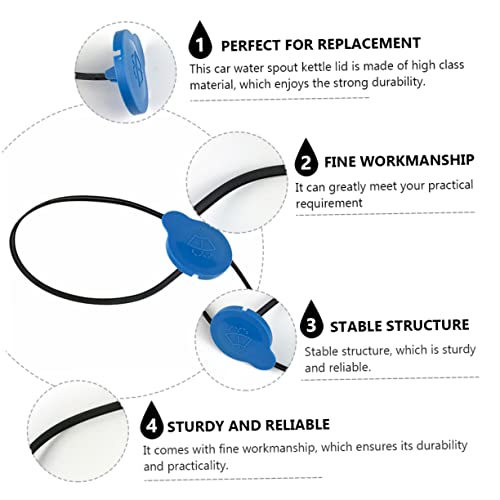 ibasenice 3 Peças Tampa De Regador Acessórios De Carro Acessórios De Carro Acessórios Automotivos Ac