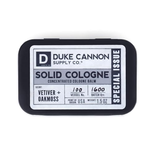 Duke Cannon Solid Cologne Special Issue Vetiver