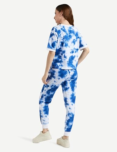 Image of Amazon Brand - INKAST Women Women's Cotton Tie-Dye Regular Fit Co-ord Set