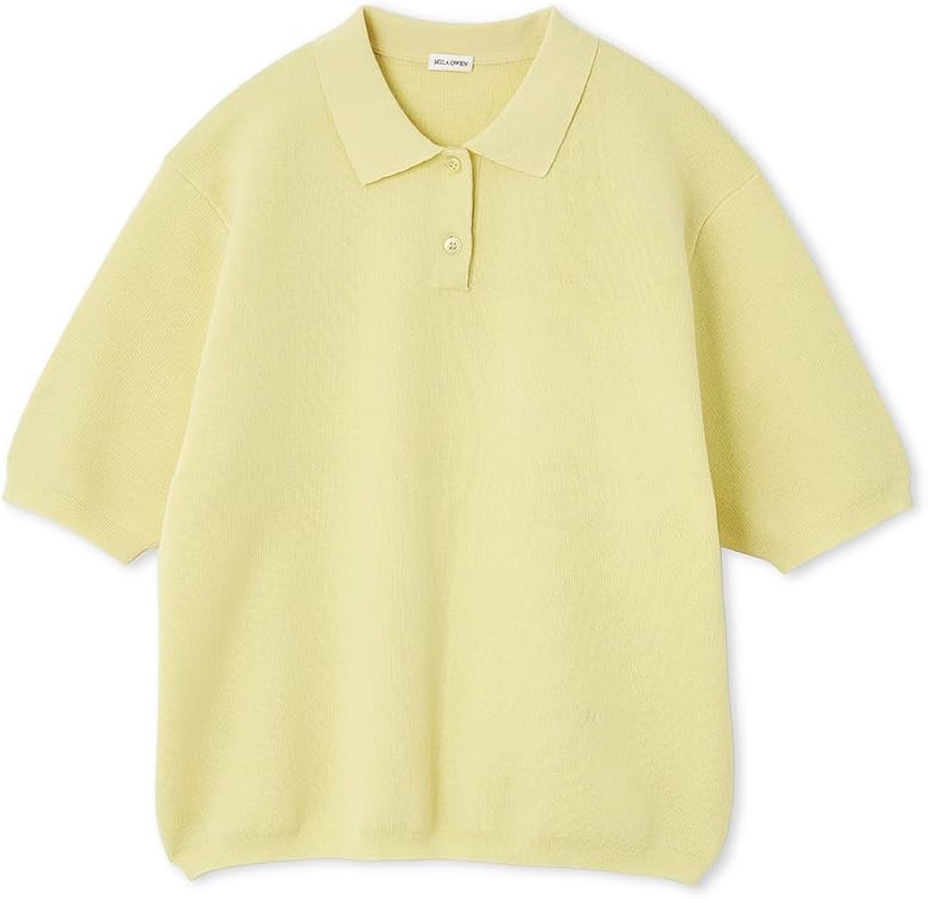 Amazon | [ミラオーウェン] フォルムスリーブポロニット 09WNT251176