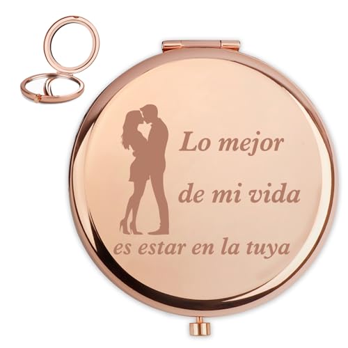 CDIXlmuz Regalo De San Valentín para Mujer Regalos para Tu Novia Espejos Compactos Regalos para Novia Cumpleaños Regalo para Mi Esposa Regalo Aniversario Pareja Regalos De Bodas Originales CDIXlmuz Regalo De San Valentín para Mujer Regalos para Tu Novia Espejos Compactos Regalos para Novia Cumpleaños Regalo para Mi Esposa Regalo Aniversario Pareja Regalos De Bodas Originales