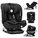 Lorelli Kindersitz drehbar 360 Grad i-Size 40-150cm mit Isofix, Mitwachsender Baby Autositz Capella, Gruppe 0+/1/2/3, 0-12 Jahre, 0-36 kg, Auto Babysitz ab Geburt, 5-Punkt-Gurt, Schwarz