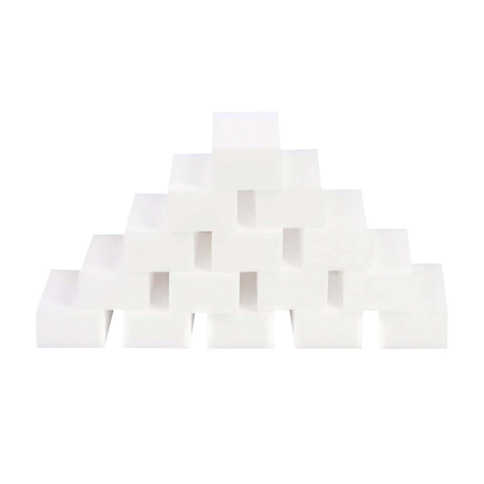50/100 Stück Schwamm weiß Geschirrspülen Küchenreinigungswerkzeuge(100PCS)