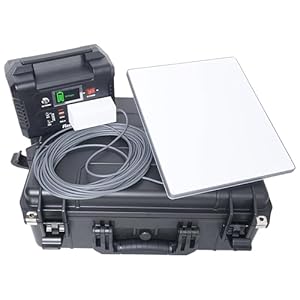Battery Powered Starlink Mini Mobile Internet Kit Case, 4.5+ Hrs Runtime, Portable Wifi Connection For Camping, Festivals, Tradeshows, Emergencies. Includes Battery, Case & Foam. Starlink Not Included