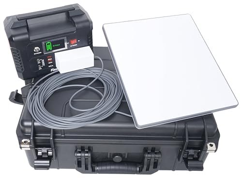 Battery Powered Starlink Mini Mobile Internet Kit Case, 4.5+ Hrs Runtime, Portable Wifi Connection For Camping, Festivals, Tradeshows, Emergencies. Includes Battery, Case & Foam. Starlink Not Included