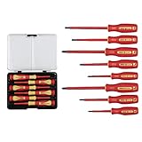 Draper 28028 VDE Approved Fully Insulated Screwdriver and Precision Screwdriver Set (14 Piece) - Image 1