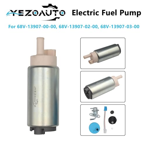 Yezoauto Fuel Pump with Pressure Regulator and Strainer for Yamaha Outboard F115 HP EFI MODELS 2000-2023 68V-13907-00-00 68V-13907-02-00 - Thumbnail 2