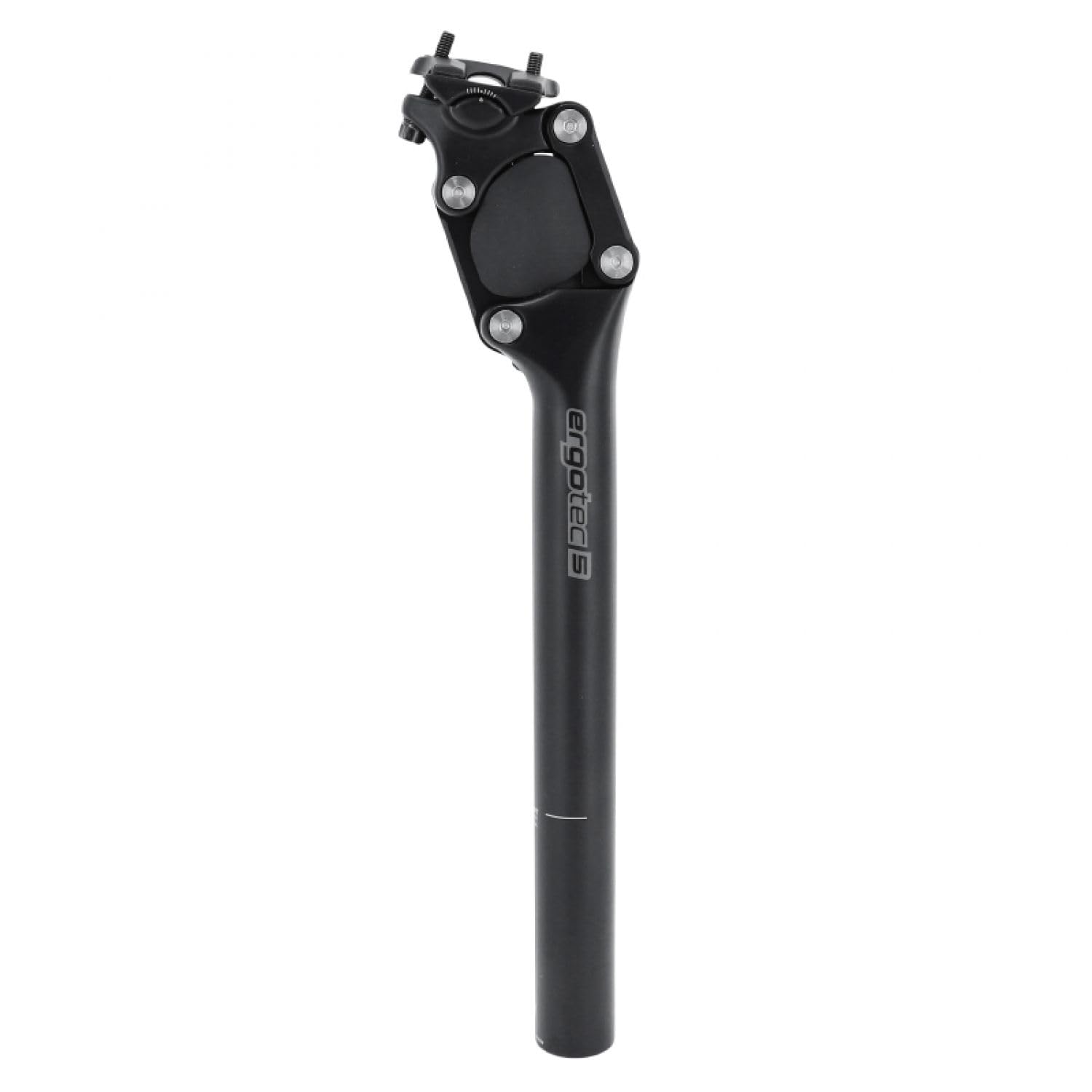ergotec Ergo Tec Unisex – Erwachsene Sp 705n Federsattelstütze, Schwarz, Einheitsgröße Sport & Freizeit