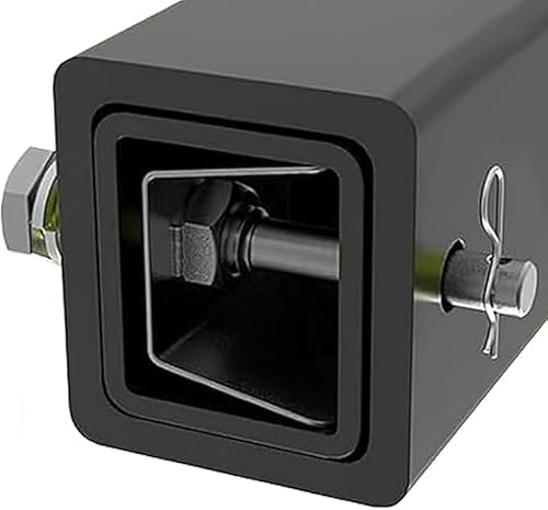Suspension Dudes Anti-Rattle Trailer Hitch Pin Prevents Wobble and Swaying, Corrosion Resistant - Fits 2\" Receiver with 1/2\" Pinhole - (Black)