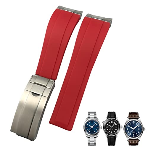 Bracelet caoutchouc 20mm pour Omega AT150 idéal pour le sport nautique