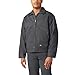Dickies Mens Lined Eisenhower Jacket, Charcoal Gray, X-Large