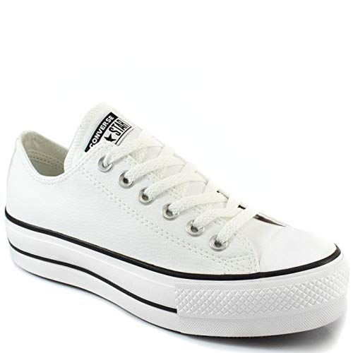 Tênis Chuck Taylor All Star Ox Couro Platform