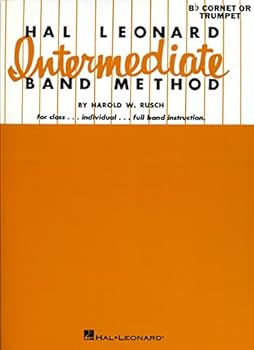 Sheet music Hal Leonard Intermediate Band Method Bb Cornet Or Trumpet Book