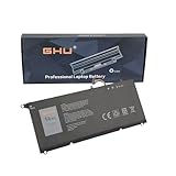 GHU New 45 Wh 90V7W 5K9CP Battery Compatible with Dell XPS 13 13D 9343 13-9343, XPS 13 9350 13-9350 XPS13-9350 13D-9343 DIN02 0DRRP 0N7T6 JHXPY DIN02 RWT1R,Li-ion 7.4V