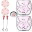 Pink Double|walled Glasses Cat Paw Mug