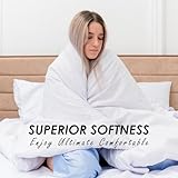 LS 15 Tog Warm & Cosy Duvet Extra Warm Heavyweight Winter Quilt Hypoallergenic & Machine Washable for Cold Nights(15 TOG, DOUBLE (200 cm x 200 cm) - Image 5