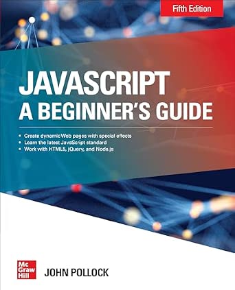 JavaScript: A Beginner's Guide 5th Edition-Wow! eBook