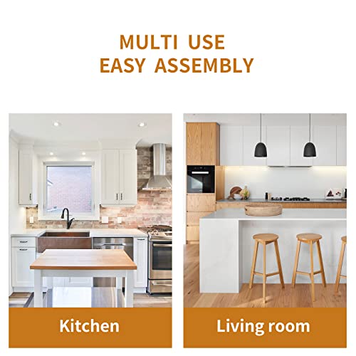 Zytty Toddler Step Stool Toddler Kitchen Stool, Adjustable-Height Toddler Tower Stool Kitchen Wooden Helper Step Stools For Kids, White #TOP4