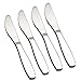 Produktbild VANRA 4 PCS Kinder Messer Set 18/8 16.8cm Edelstahl Kinder Besteck Set Silber Besteck Geschirr Set für Home School (4 Messer)