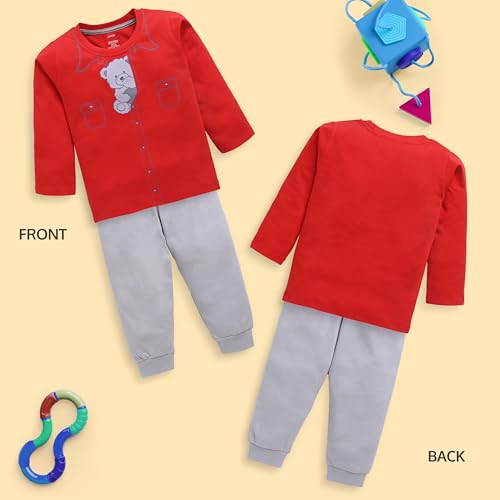 Image of LuvLap Baby-Boys F /S Boys T-Shirt & Pyjama CoSet