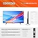 coocaa 60 Zoll Fernseher QD-Mini LED TV, 4K Smart TV mit Google TV, HDR10+, Dolby Vision&Atmos, Local Dimming, MEMC Bewegungsglättung, S AI Prozessor, Triple Tuner DVB-T2/C/S2, 60CGNH70Z (2026)