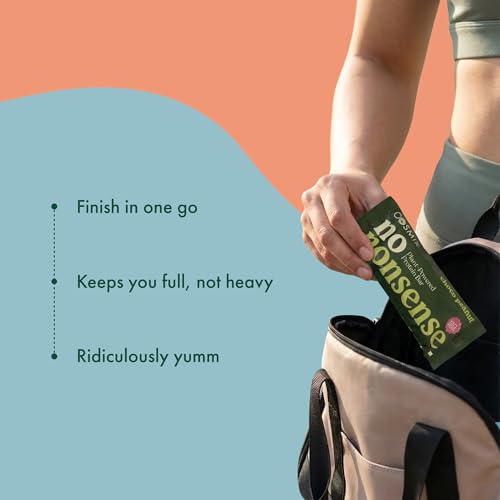 Image of Cosmix No-Nonsense Protein Bar | Choco Peanut | 12g Complete Plant Protein + 6g Fibre | No Added Sugar or Preservatives | Gluten & Lactose-Free, Gut-Friendly | 45g Bar